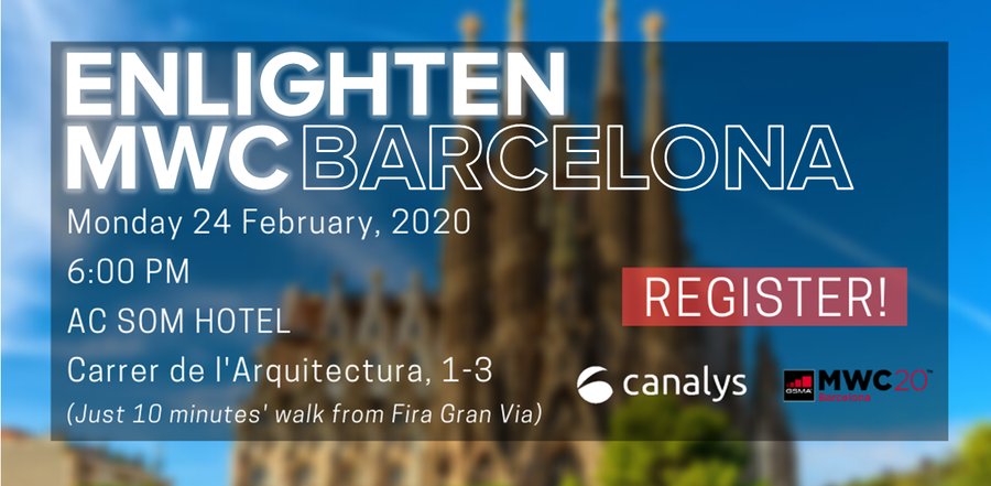 Canalys Enlighten 2020 - MWC Barcelona